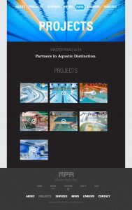 Master Pools Alta Website Projects