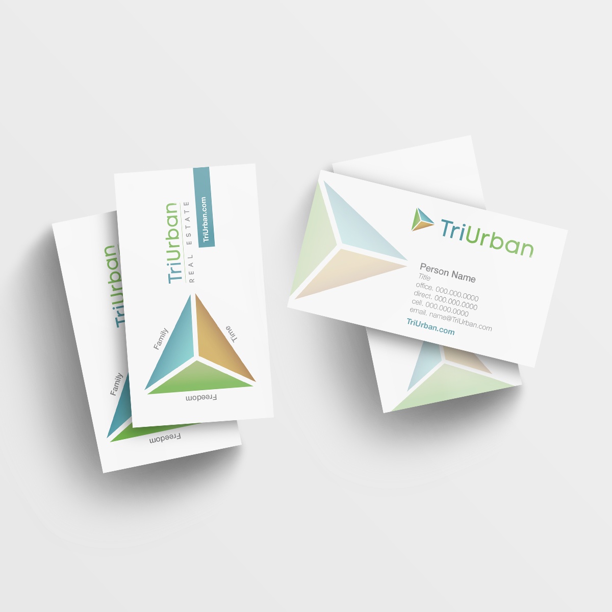 TriUrban Real Estate Business Cards